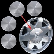 4 fits 02-06 Cadillac Escalade 17" Aluminum Wheel Center Hub Caps Rim Cover Hubs