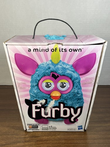 Furby 2012 Lagoon Teal Purple 2nd Gen. New Open Box - Picture 8 of 14