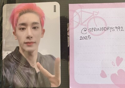 Monsta X 2019 WORLD TOUR WE ARE HERE SEOUL Wonho official photocard