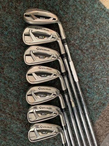 TaylorMade 300 Forged Irons 3-PW - Finition Nitride Noire - KBS Tour Stiff - Iomic