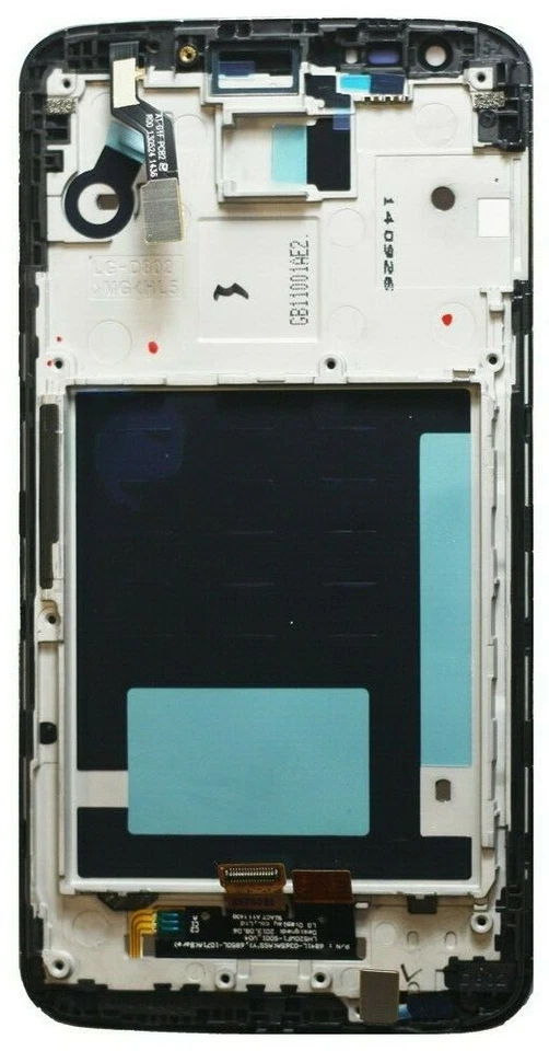 GENUINE LG D821 / D820 Nexus 5 LCD & Touch Assembly Black (ACQ86661402) - Image 2 of 2