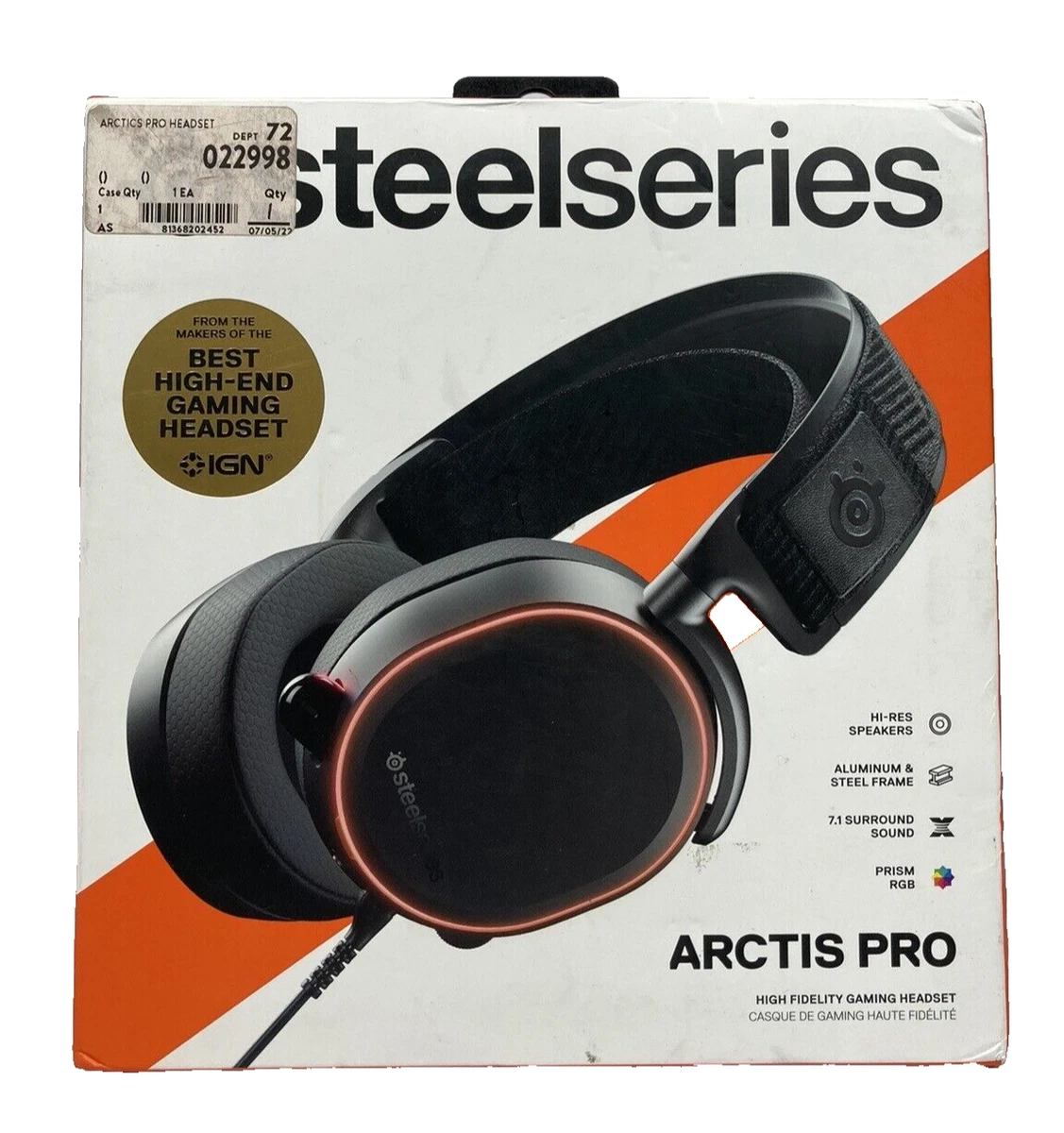 Arctis pro high online fidelity gaming headset
