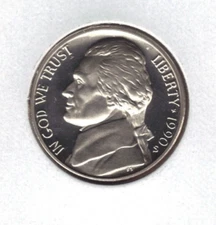 1990-S PROOF JEFFERSON NICKEL