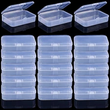 Clear Plastic Playing Card Boxes Snaps Closed Poker Gaming Playing Card Deck Cas