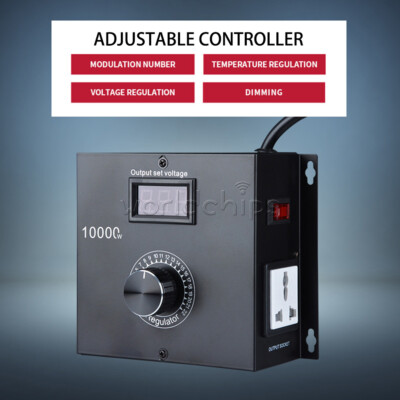 AC110-220V 5000W Electrical Voltage Regulator Controller Adjust Speed Controller