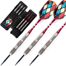 22 Grams Tungsten Steel Tip Darts Set 95% Tungsten