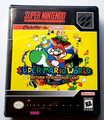 Super Mario World 2 Return to Dinosaur Land CASE ONLY Super