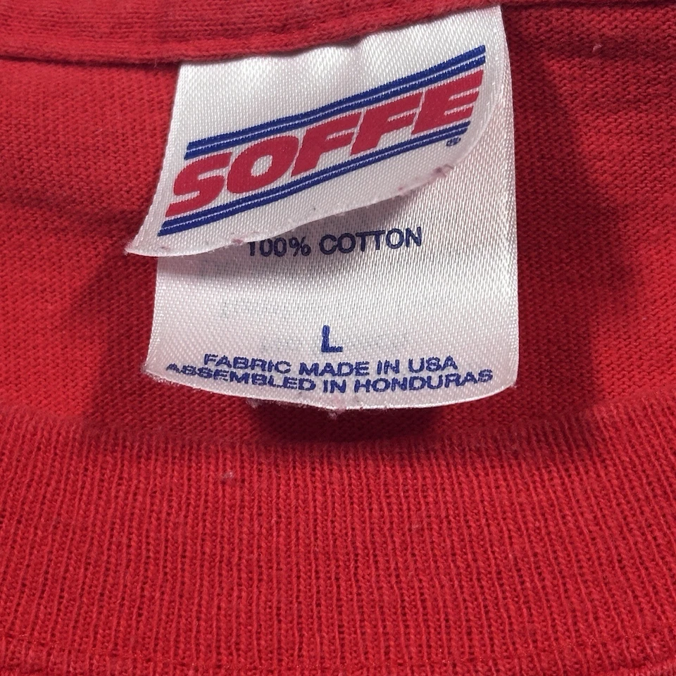 Camiseta De Colección Y2K Soffe Marine Dad Talla Grande Roja USMC Militar Marines Foto 3 de 4