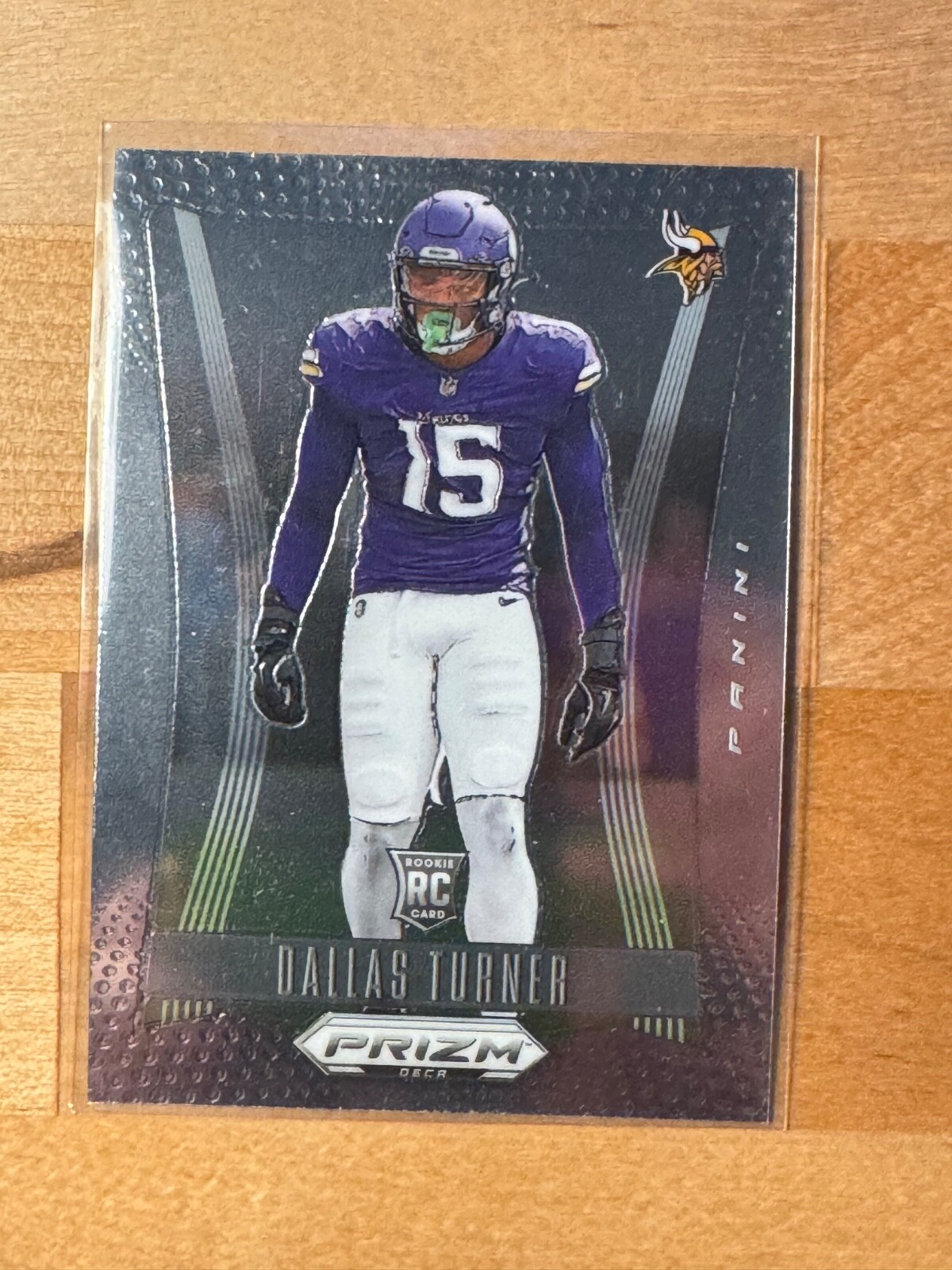 2024 Prizm DECA Dallas Turner RC Silver #205