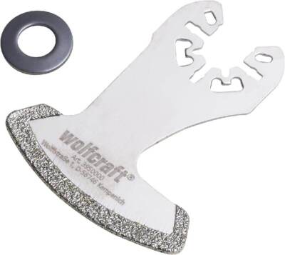 Wolfcraft Multitool Multimaster Sägebeil Diamant-bestreut Zementfugen 80 mm