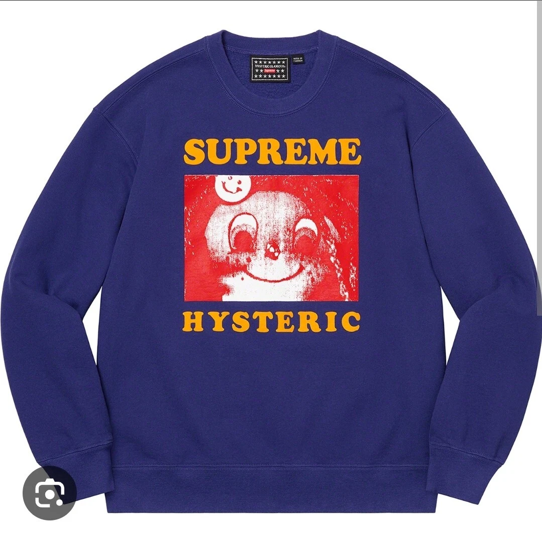 Supreme Hysteric Glamour Crewneck homme taille XL en bleu