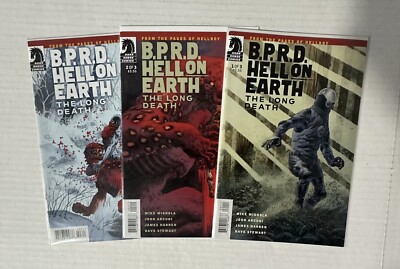 Dark Horse: B.P.R.D. Hell On Earth The Long Death Vol. 1 (2012) #1-3 Complete