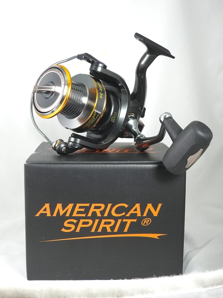 Combo giratorio de camuflaje Catfish 7'6" 1 pieza punta de corcho brillante/carrete giratorio 12+1 BB Foto 4 de 4