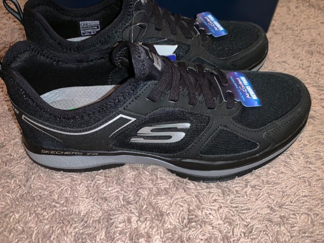 skechers burst air cooled memory foam mens