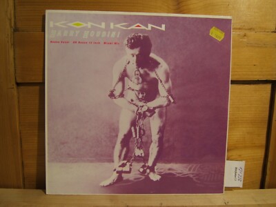 .@@@ 12'' MAXI KON KAN: Harry Houdini (House Vocal) GER 1989 ATLANTIC/WEA Synthpo