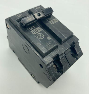 #ad GE THQL2160 2 Pole 60 Amp 120 240VAC Type THQL Plug In General Electric Breaker $18.89