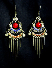 KARNEOL SILBER OHRRINGE