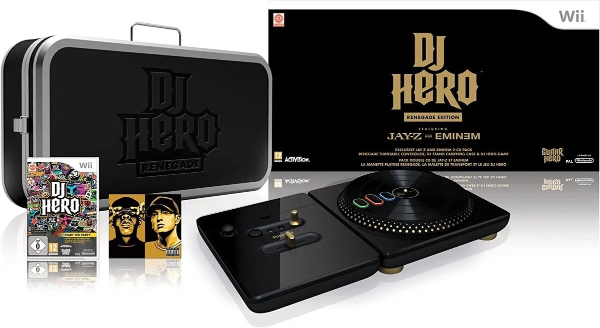 ジェレミー・ブエンディア　HERA HERO トレーニングレジェンド　セット DJ HERO RENEGADE EDITION NINTENDO WII PAL EMINEM JAY-Z | eBay