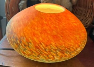 000146a REAL Antique Daum Nancy French 1910 Deco Art Glass