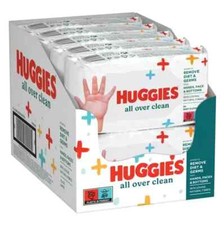 Huggies All Over Clean Wipes.  10 packages of 56 wipes each.