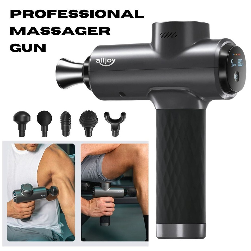 Professional 14mm Deep Tissue Massage Gun for Full Body Relief