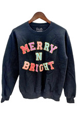 The Perfect Accessory Holiday Sweatshirt Collection Black/Merry