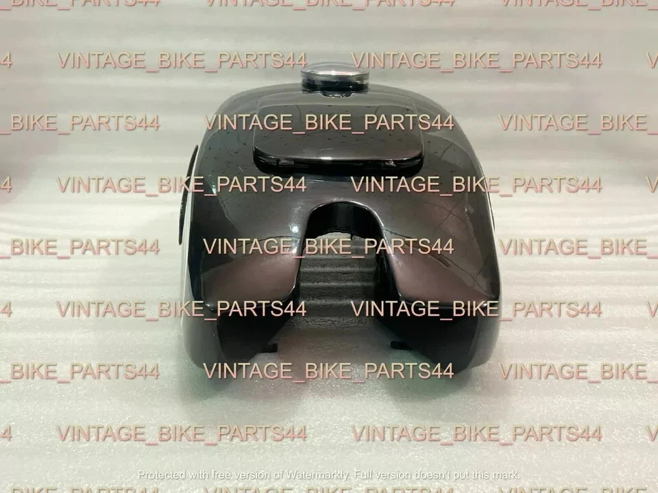 Tanque de gasolina BMW R51/3 R67/2 R67/3 R68 acero pintado negro | apto para Foto 4 de 4