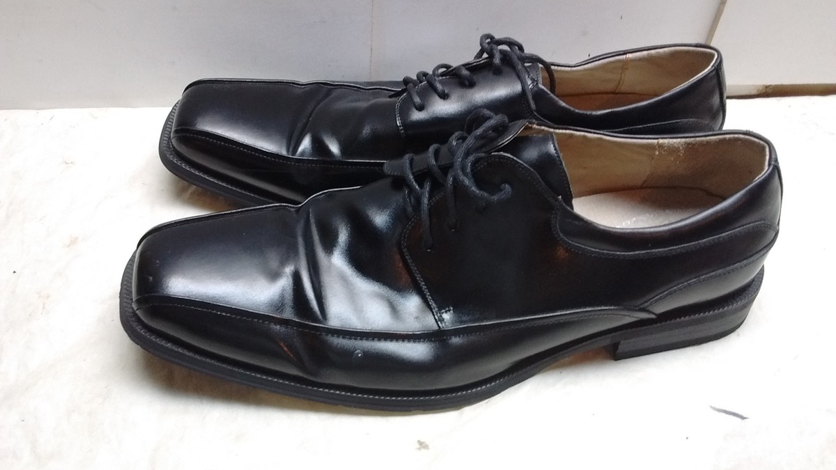 Florsheim Oxford Black Leather Bicycle Toe Men\'s Shoes Size 13D Florsheim Men main image 3