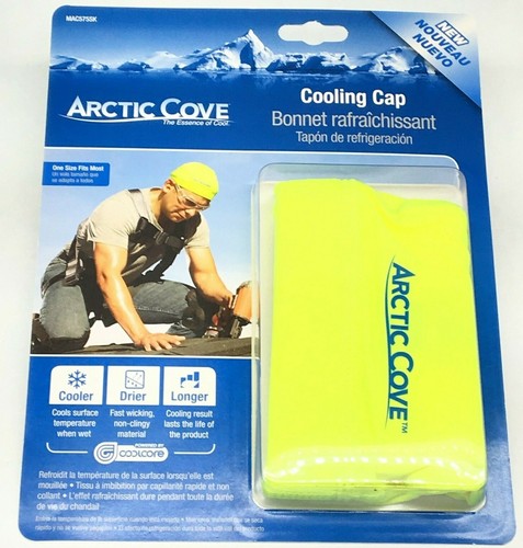 Casquette Rafraîchissante Arctic Cove Coolcore - Protection Solaire UPF 50 - Vélo été