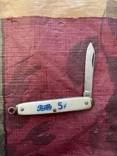 VINTAGE NOVELTY KNIFE CO MADE IN USA DRINK PEPSI COLA 1950s 1960s