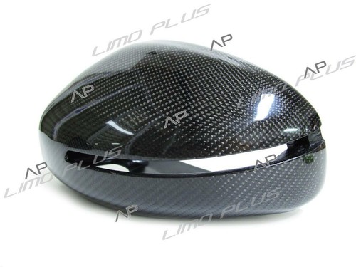 Tapas de espejo de fibra de carbono espejos retrovisores exteriores para AUDI TT 8J Roadster Coupé RS 06-14 - Imagen 11 de 12