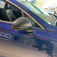Carbon fiber Side Rearview Mirror Wing Cover Trim For Kia Optima 2021 2022