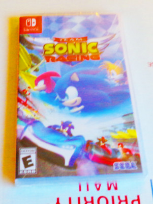 Team Sonic Racing Sega Nintendo Switch Mario Kart Style racing Brand New Sealed