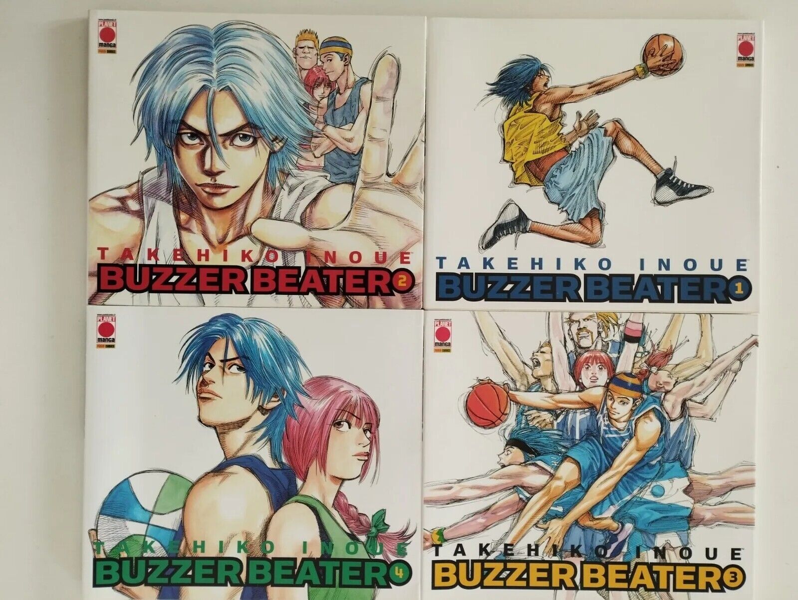 Buzzer Beater Vol. 1-4 Complete Set manga Takehiko Inoue