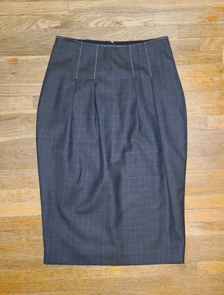 Falda lápiz de lana DSQUARED2 Lana, talla 42 IT, 6 EE. UU.