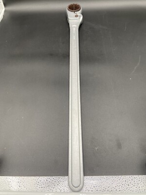 Carl Walter Germany 46mm Free Wheel Ratchet 12-Point Heavy Duty Wrench 30'' long