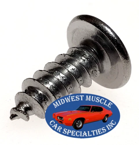 GM NOSR GTO Lemans Firebird Trans Am Rueda Bien Apertura Moldura Tornillos KF Foto 2 de 4