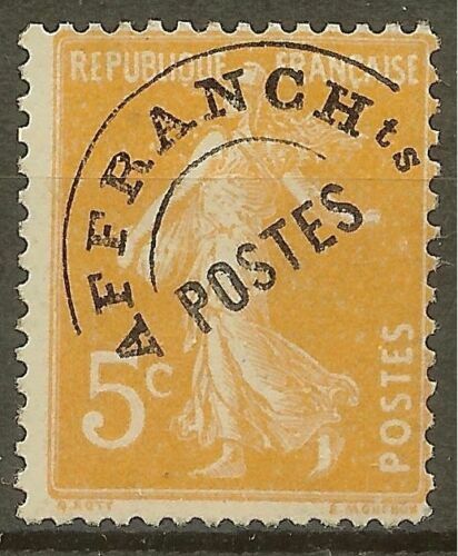 FRANCE 1938 TYPE PÉTAIN PREO n° 84 Neuf ★★ luxe / MNH VARIÉTÉ