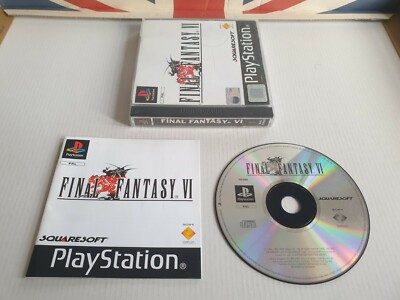 Final Fantasy VI (6). PS1 Spiel. Komplett (PlayStation One, PAL)