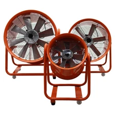 Variety Size Movable Axial Fan Flow Ventilator Fume Blower Ventilation Equipment