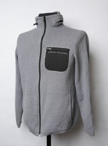 Armani Exchange cotton hooded sweater small