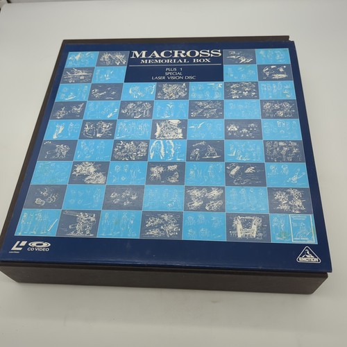 Macross: Super Dimension Fortress Memorial Box Laserdisc BELL-245 JAPANESE Anime - Picture 5 of 10