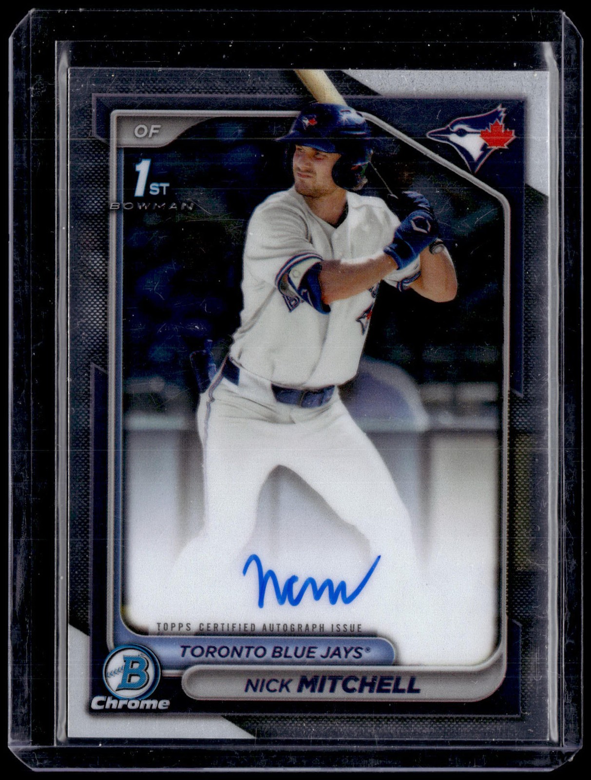 2024 Bowman Draft #CPA-NMI Nick Mitchell Chrome Prospect Autographs
