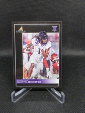 Quentin Johnston (RC) -2023 Panini Pinnacle Draft Picks  -#6 BASE - TCU/CHARGERS