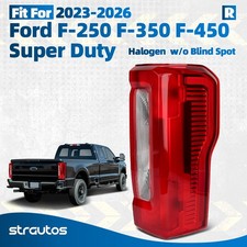 For 2023-2026 Ford F-250 F-350 Halogen Right Side Tail Light No Blind Spot