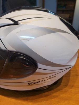 Kabuto AEROBLADE-III Full Face Motorcycle Helmet White DOT SNELL