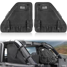 for Ford Bronco 2/4 Door 21-25 Trunk Roll Bar Storage Cargo Bag Pocket Organizer