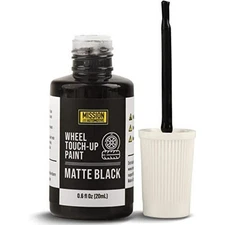 Black Car Rim Paint for Tesla Wheel Rims - Black Rim Touch Up Paint Blends Well