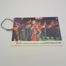 1969 Fender Stratocaster Hang Tag Booklet Case Candy Vintage USA 1964 1965 1966