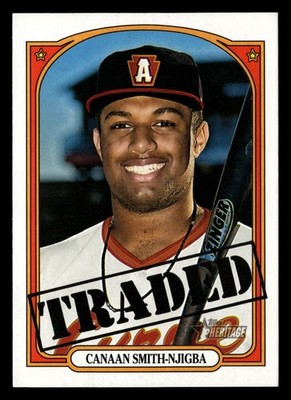 Canaan Smith-Njigba 2021 Topps Heritage Minor League #200 PIRATES ROOKIE - QTY